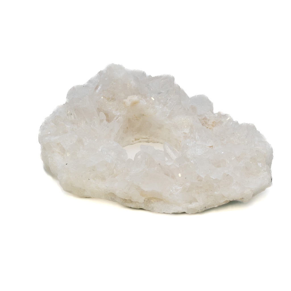 Bergkristall Windlicht Stufe Extra