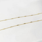 Halskette Forzatina Vergoldet