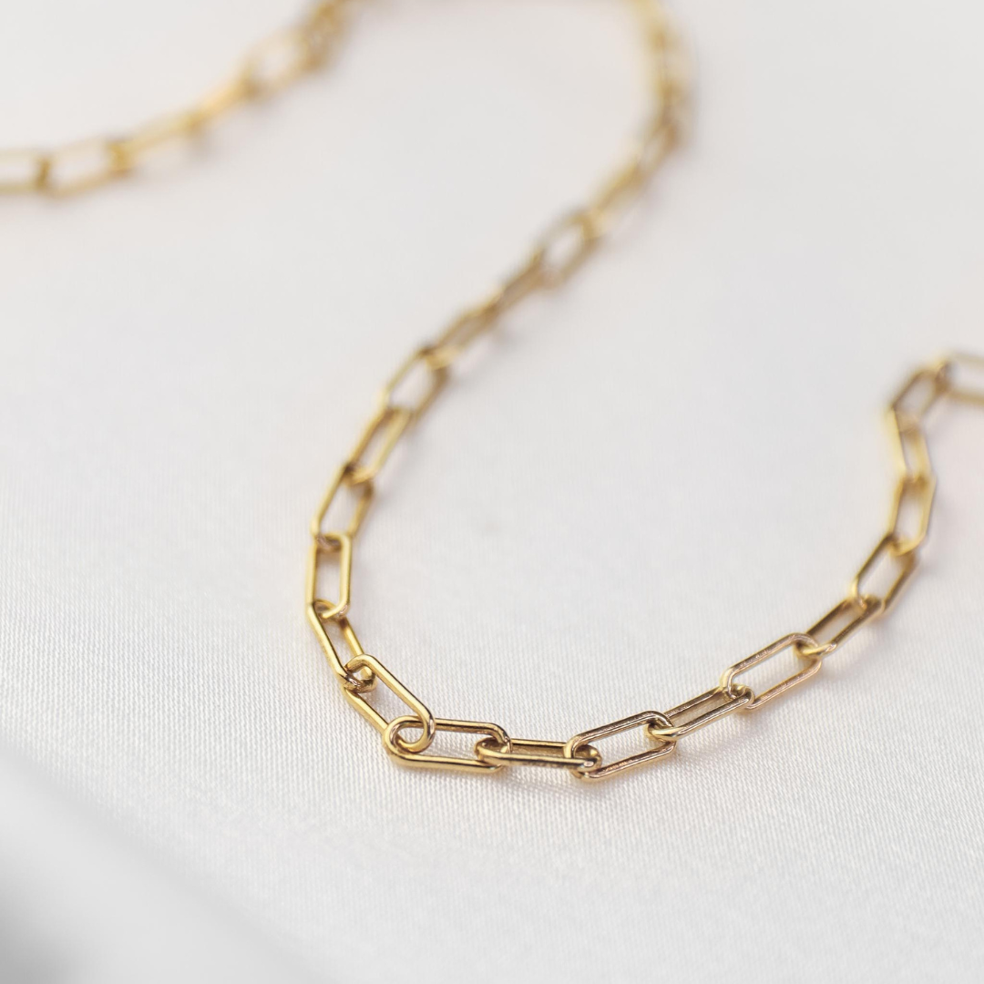 Halskette Paperclip