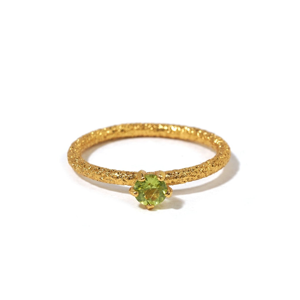 Ring Icon Green Peridot