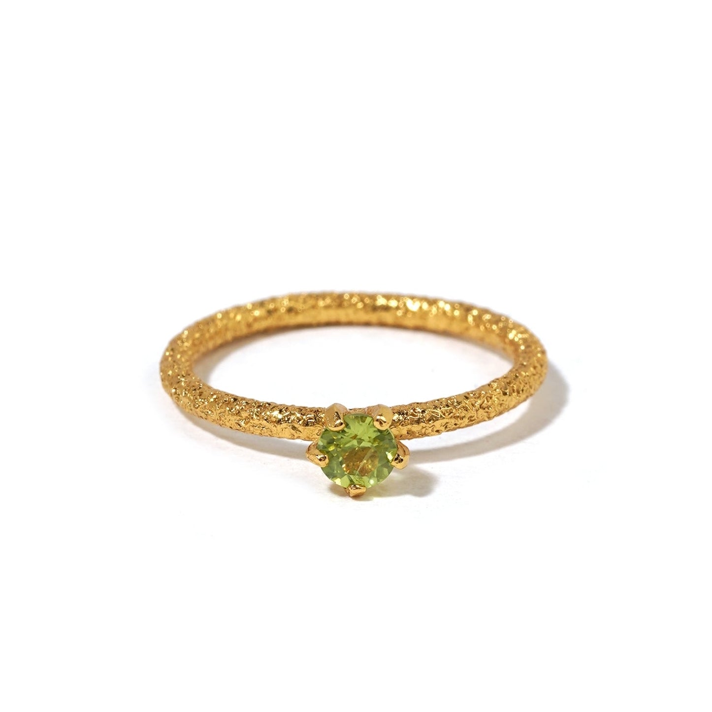 Ring Icon Green Peridot