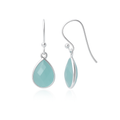 Ohrringe Lia Aqua Chalcedon
