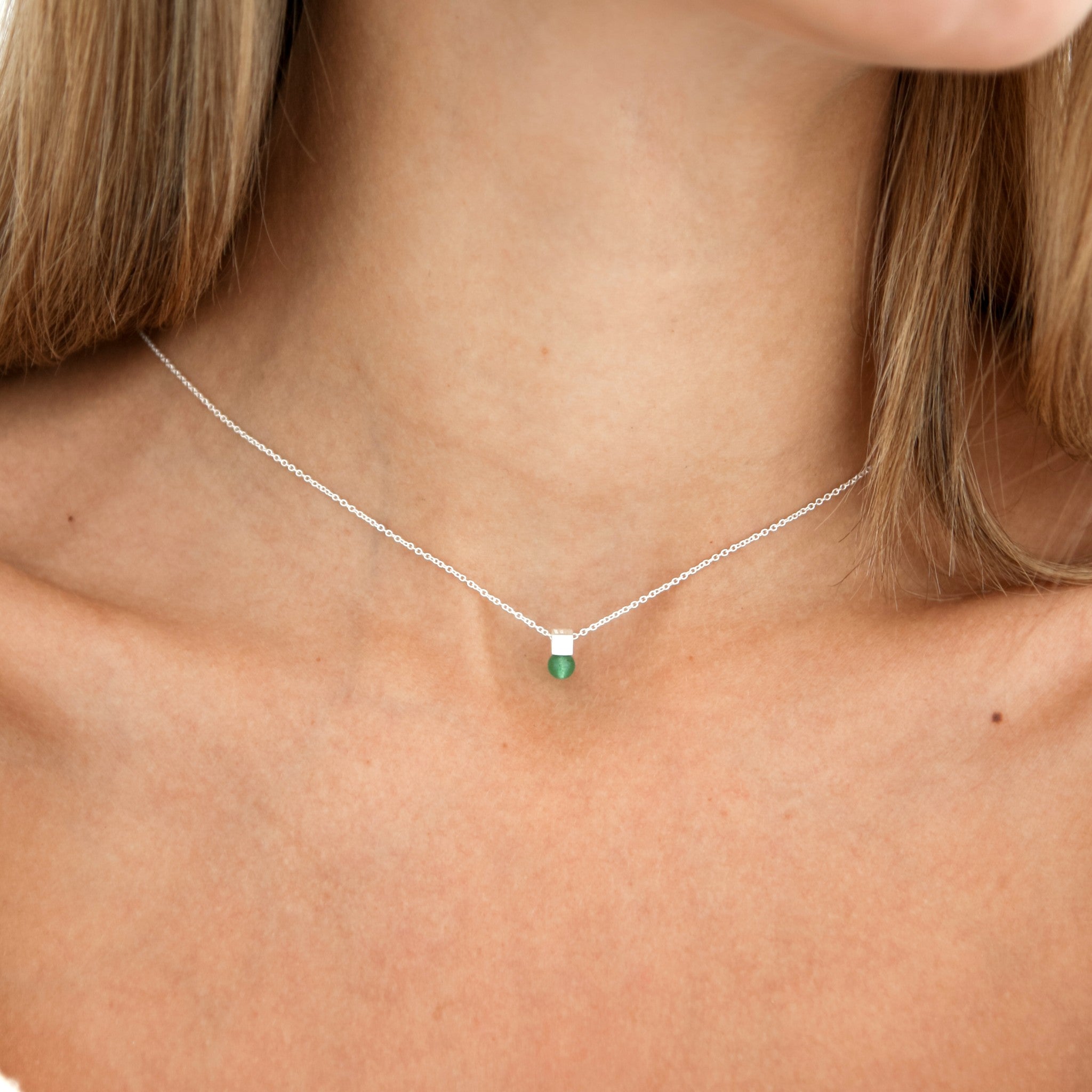 Halskette Cube Aventurine