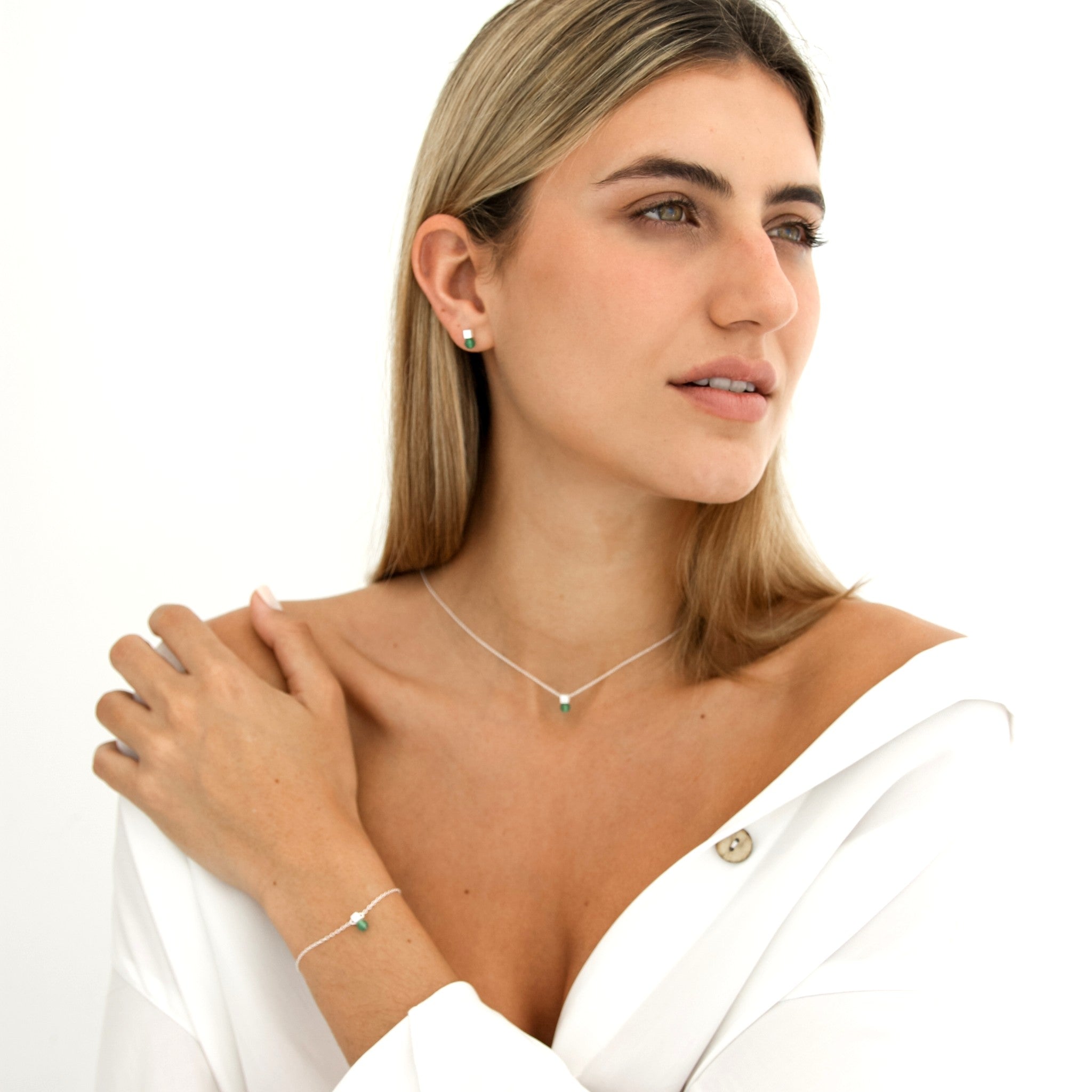 Halskette Cube Aventurine