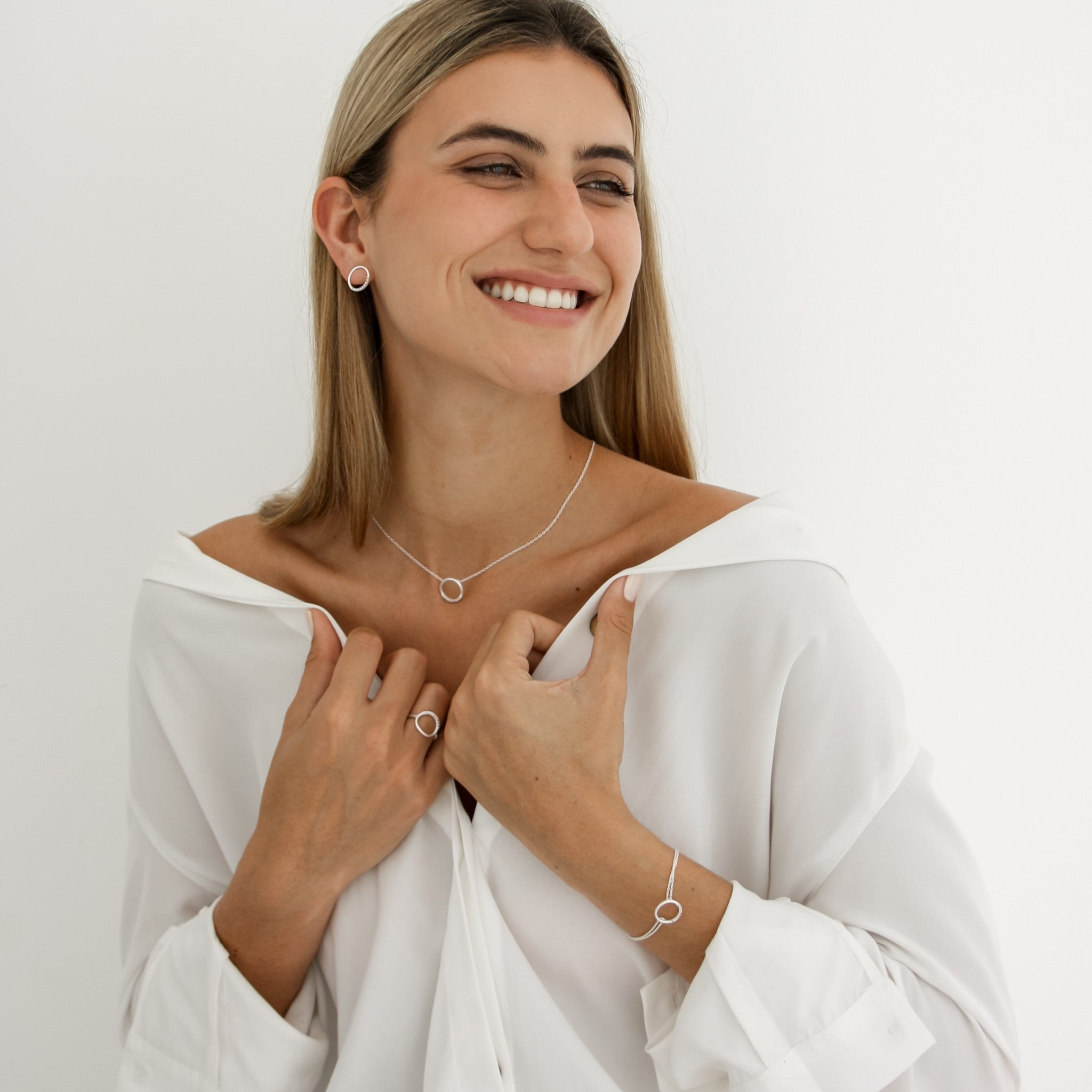 Halskette Circle in the Sky