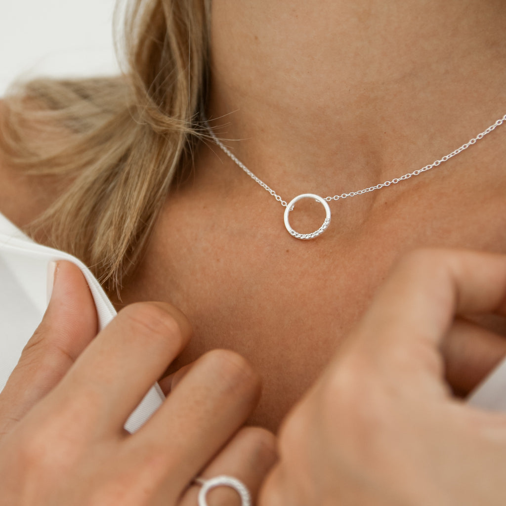 Halskette Circle in the Sky
