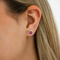 Ohrstecker Lucky-You Pink Turmalin