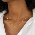 Halskette Lunar Mondstein