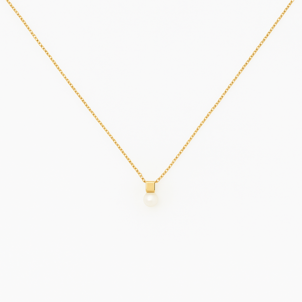 Halskette Cube Perlen