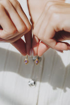 Ohrringe Capri Drop Amethyst