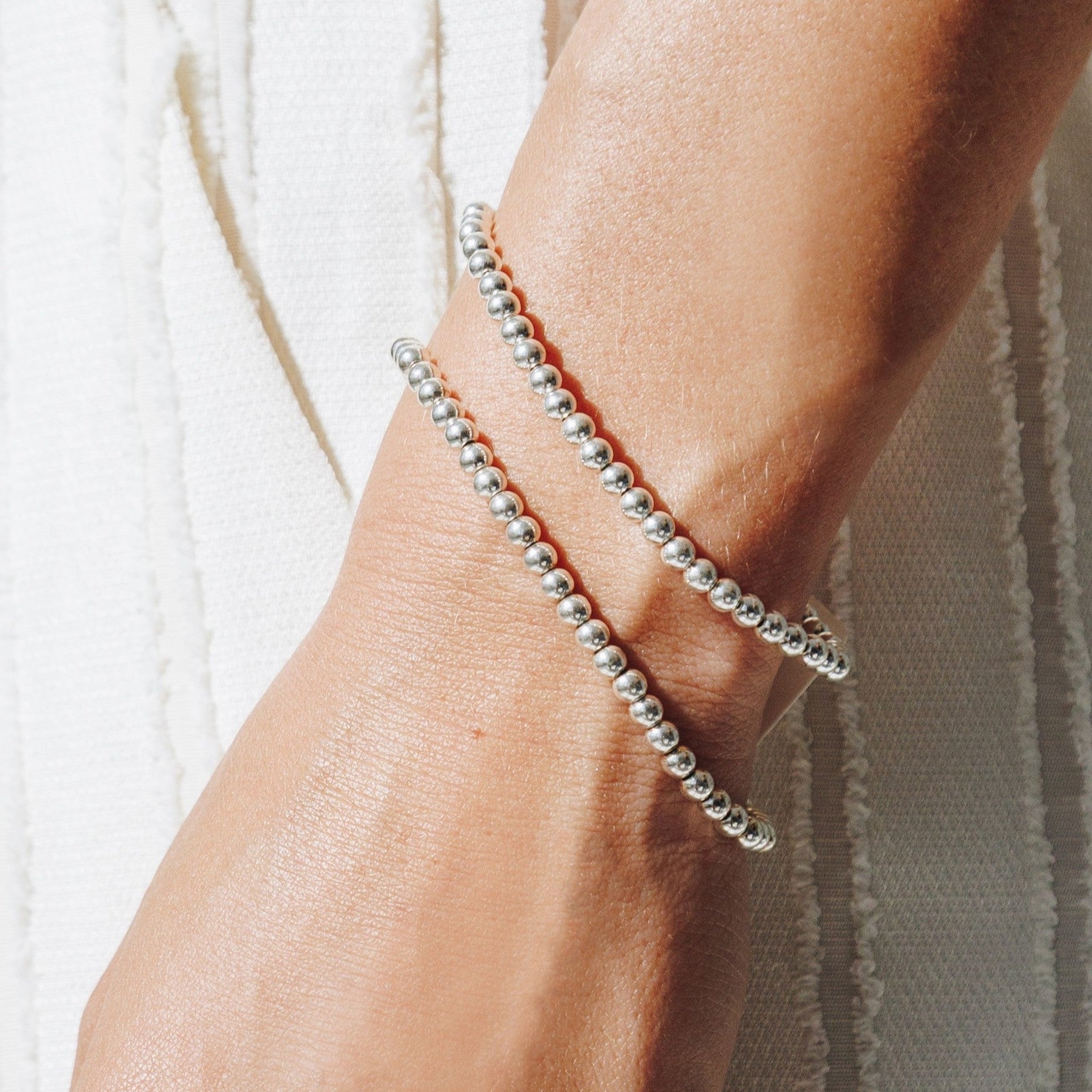 Armband Sena Stack Silber