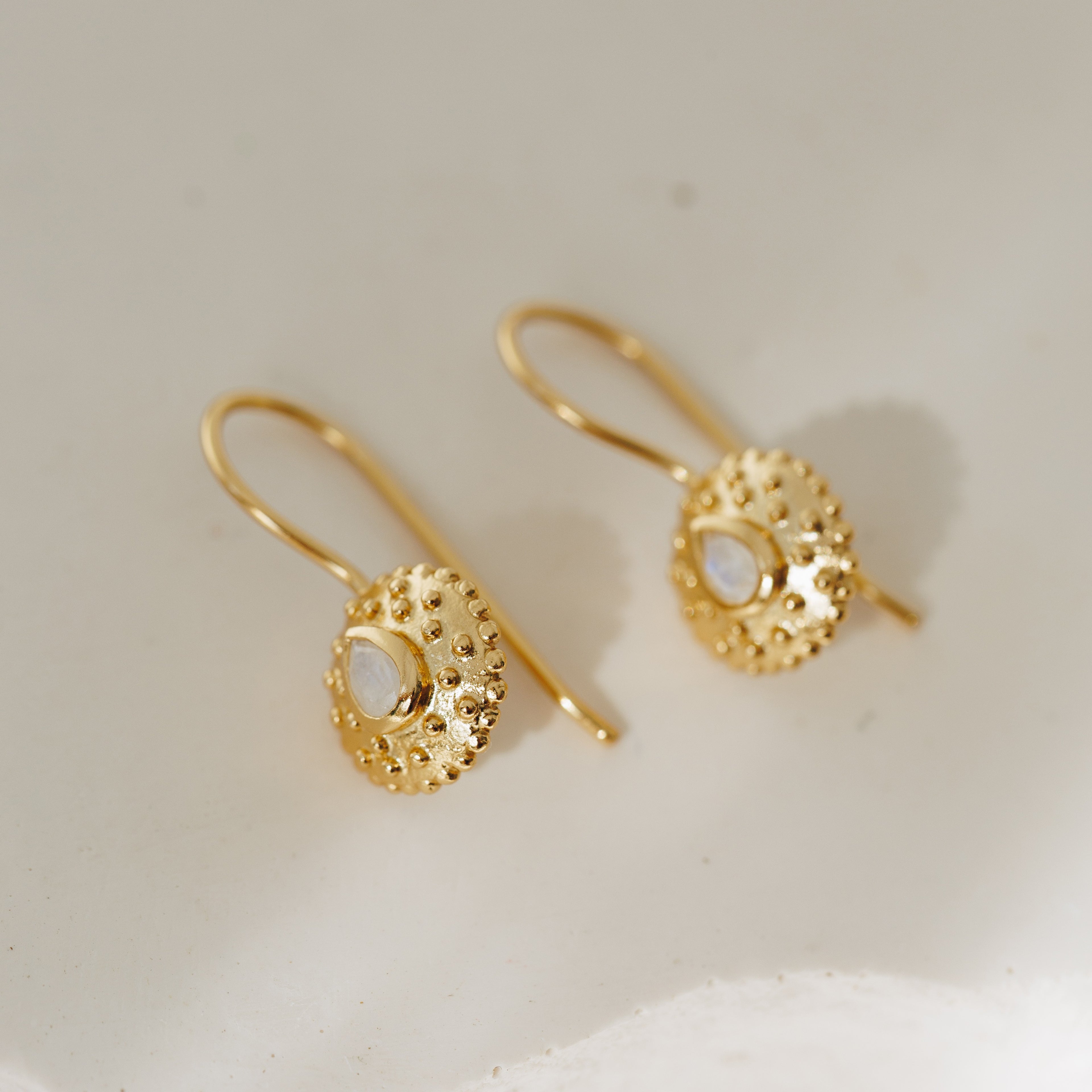 Ohrringe Andalusian Drop Mondstein