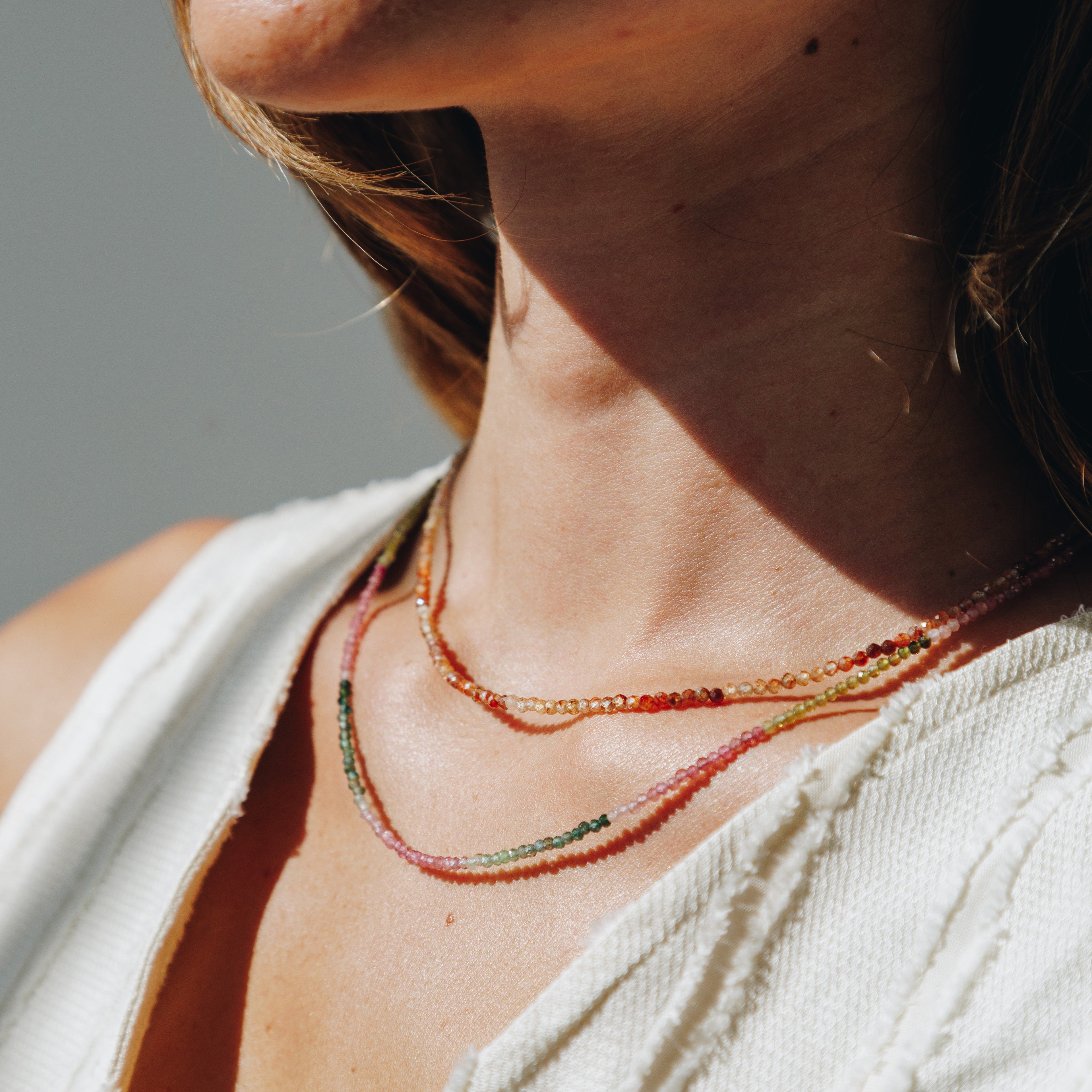 Halskette Délicate Spinell