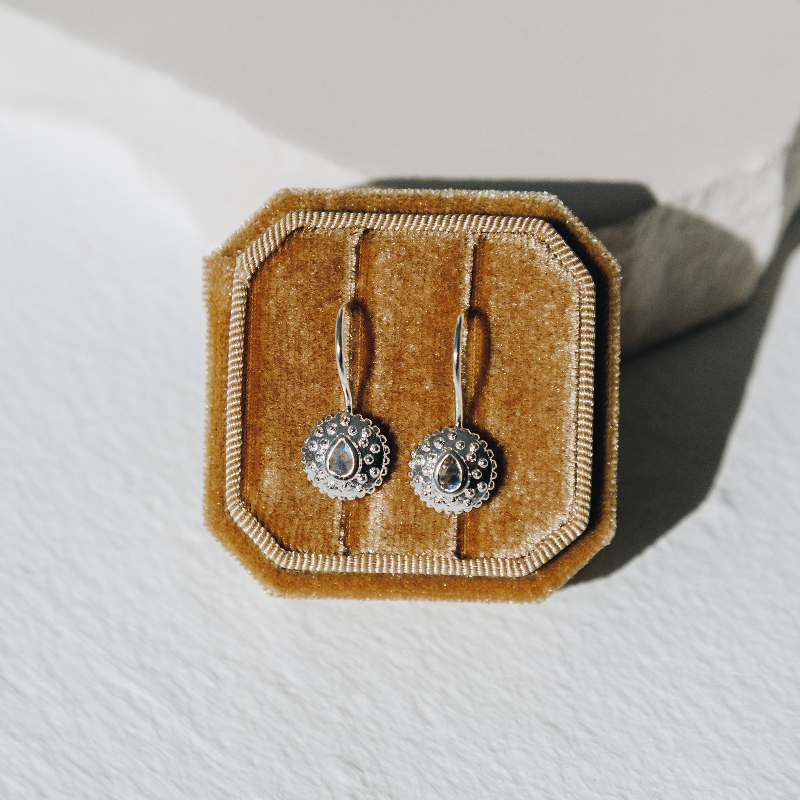 Ohrringe Andalusian Drop Labradorit