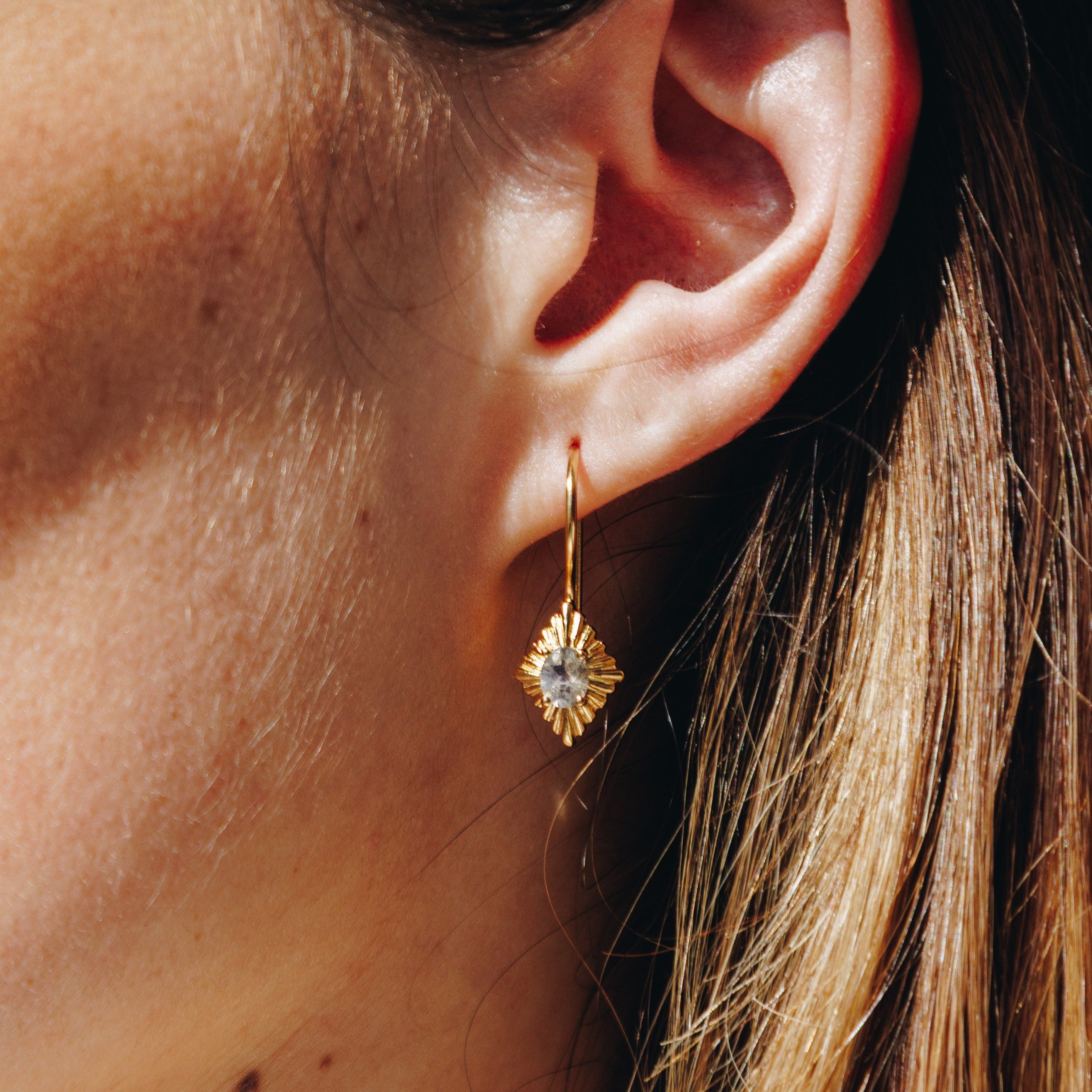 Ohrringe Capri Drop Labradorit